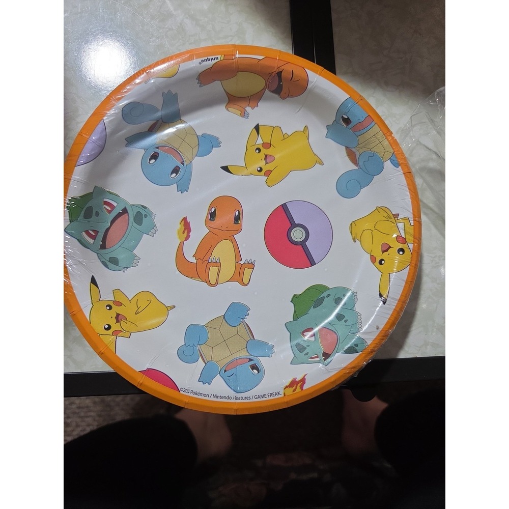 7" Pokemon Plates